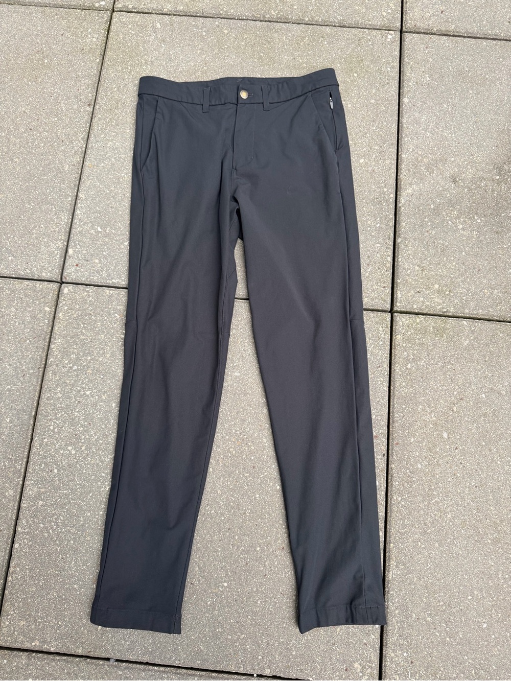 Lululemon Commission Slim Warpstreme Pants 30x30 Obsidian Gray